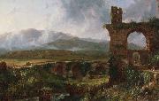 Thomas Cole A View near Tivoli (Morning) (mk13) oil on canvas